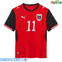 Camisa de time de futebol Áustria Michael Gregoritsch #11 Replicas 1º Equipamento Mundo 2026 Manga Curta